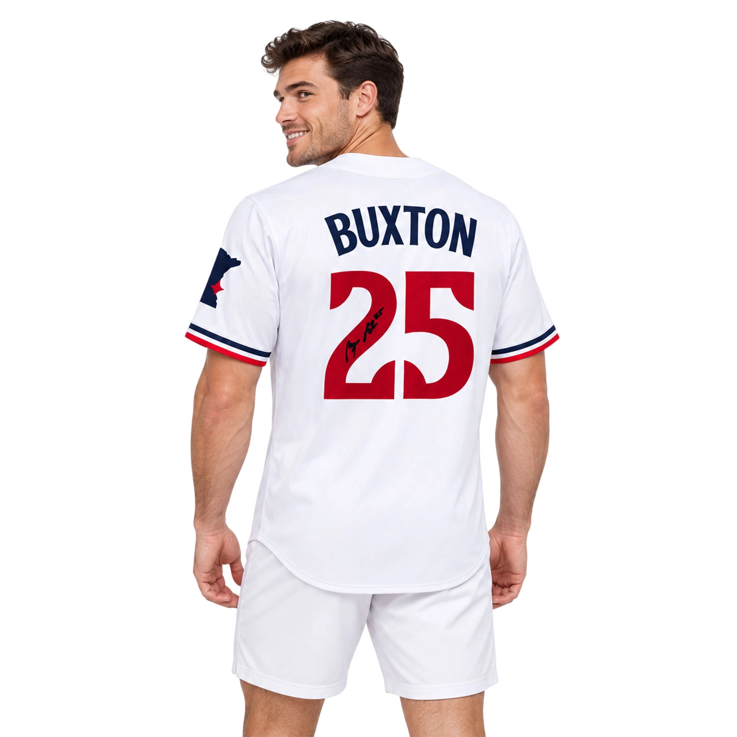 Byron Buxton Twins Baseball Jersey Stunning White Design - Image 4