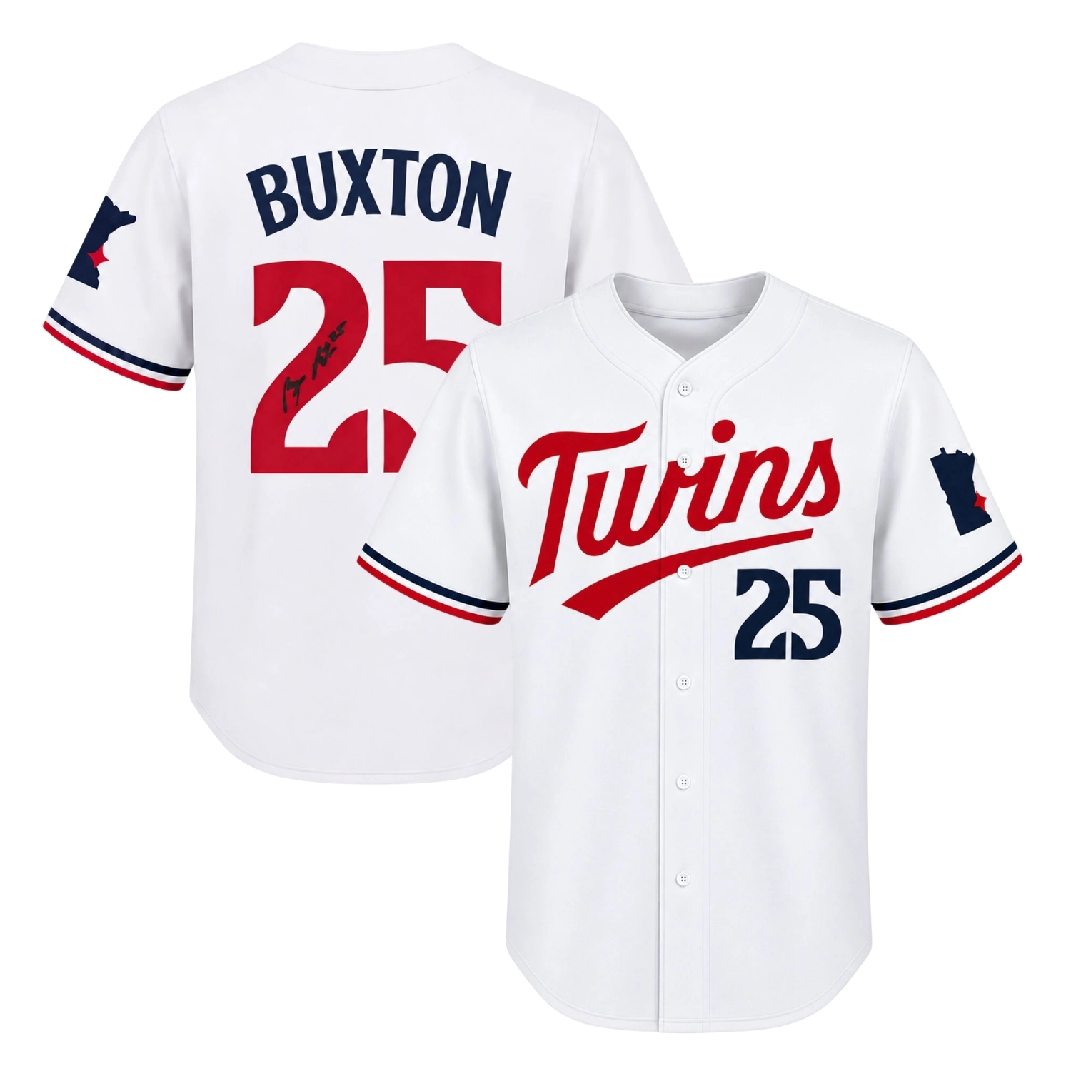 Byron Buxton Twins Baseball Jersey Stunning White Design