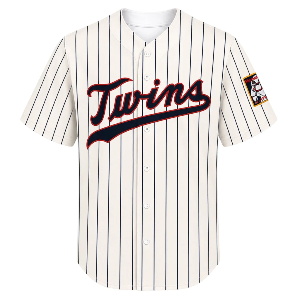 Byron Buxton Twins Jersey Bold Cream Retro Pinstripe 2026