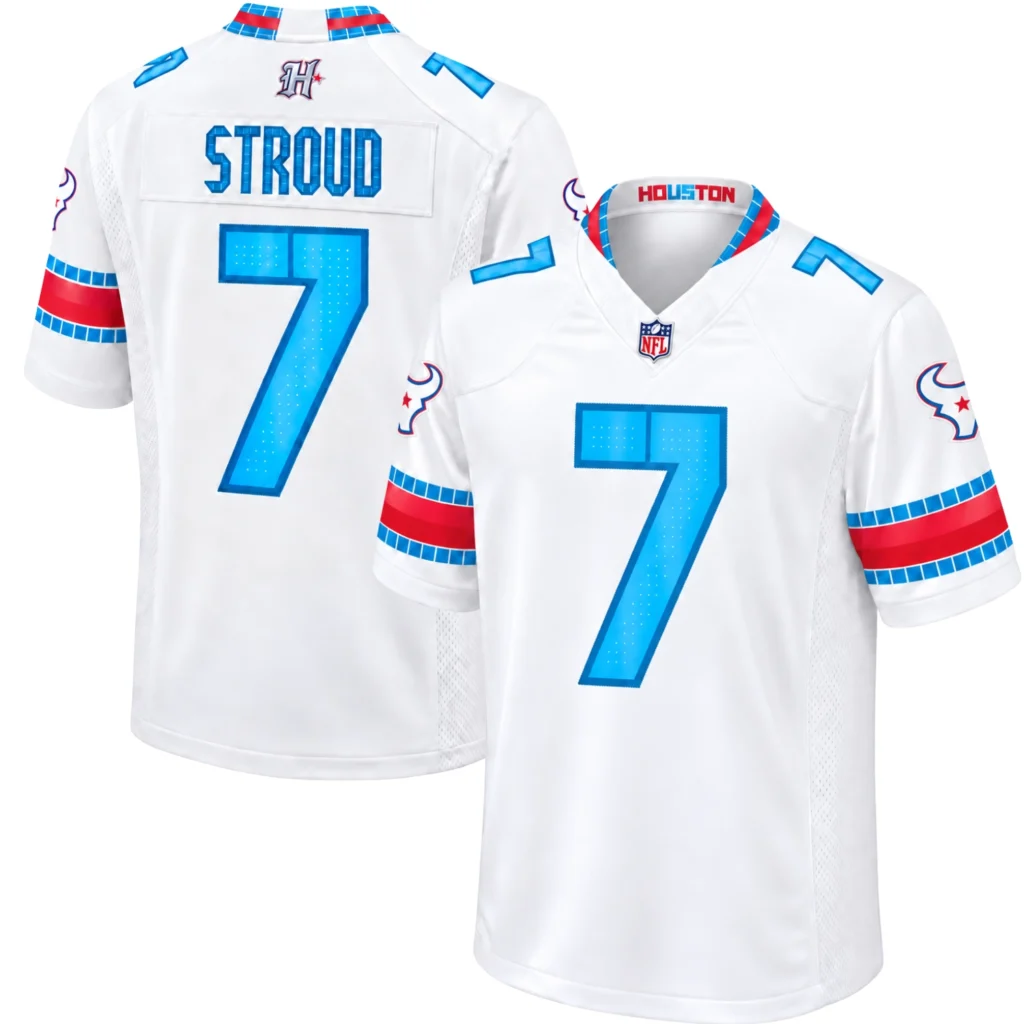 C.J. Stroud White Rivalries Jersey - Stunning NFL Style