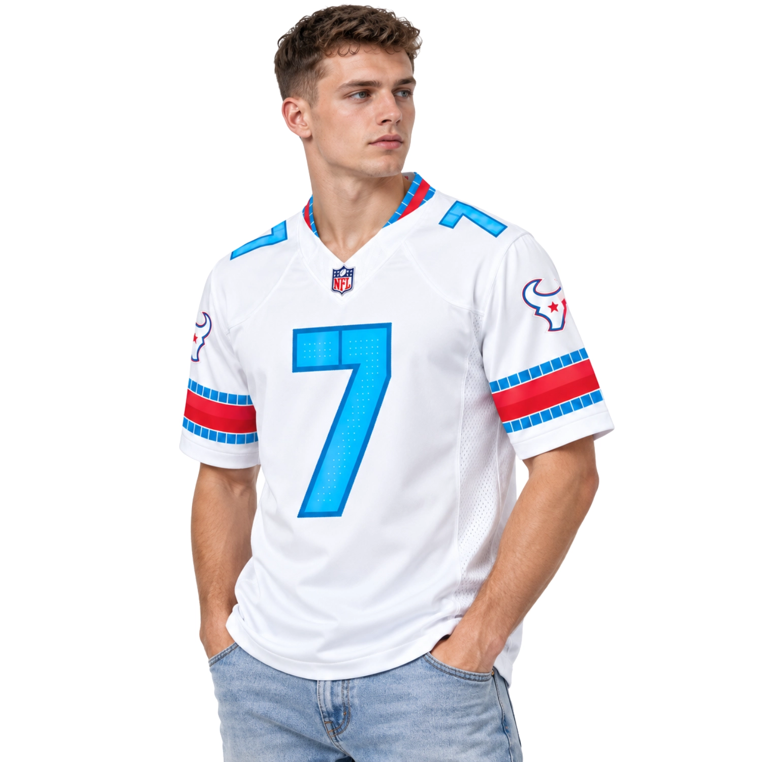 C.J. Stroud White Rivalries Jersey - Stunning NFL Style
