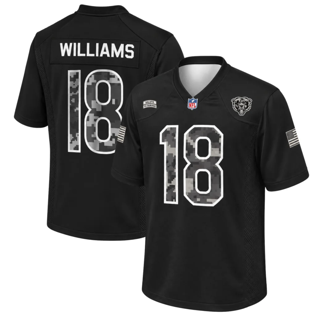 Caleb Williams Salute to Service Jersey - Bold Gear
