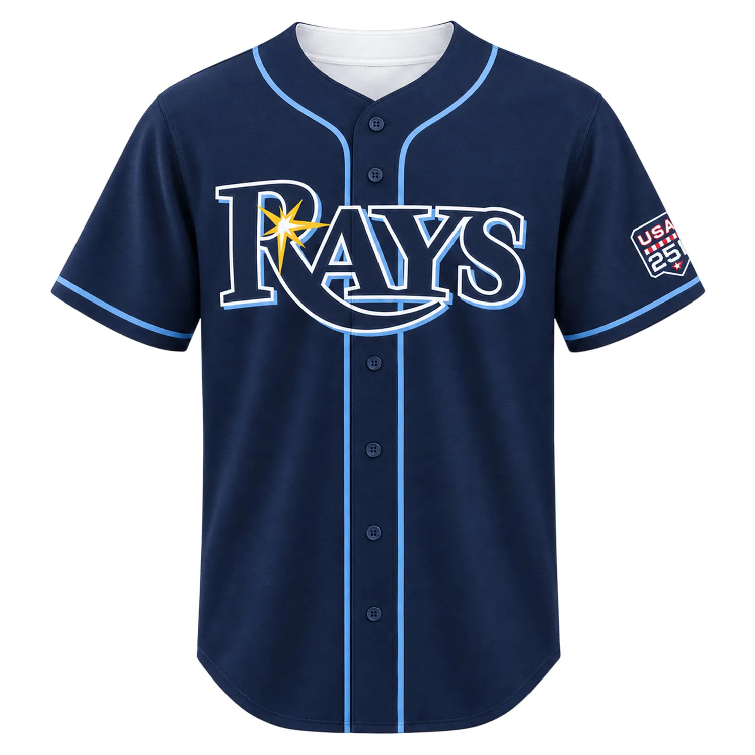 Caminero Tampa Bay Rays Jersey Youth Bold Fan Tee - Image 2