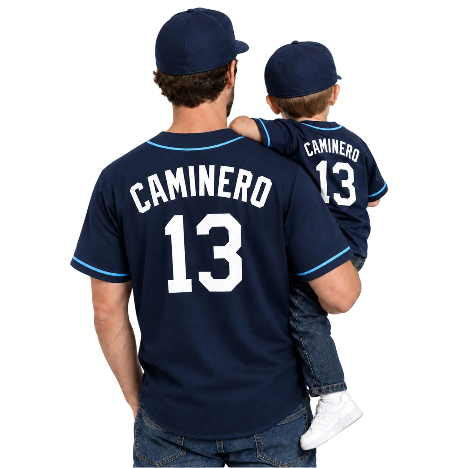 Caminero Tampa Bay Rays Jersey Youth Bold Fan Tee - Image 4