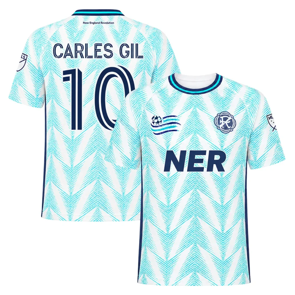 Carles Gil NE Revolution 2026 Jersey – Ultimate Merch Sport
