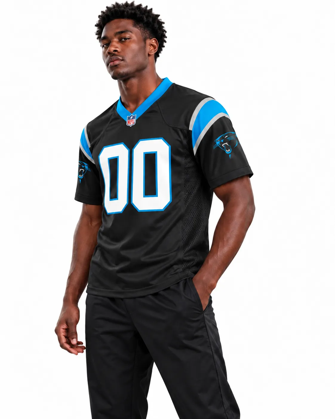 Carolina Panthers Black Jersey - Powerful Gameday Pride