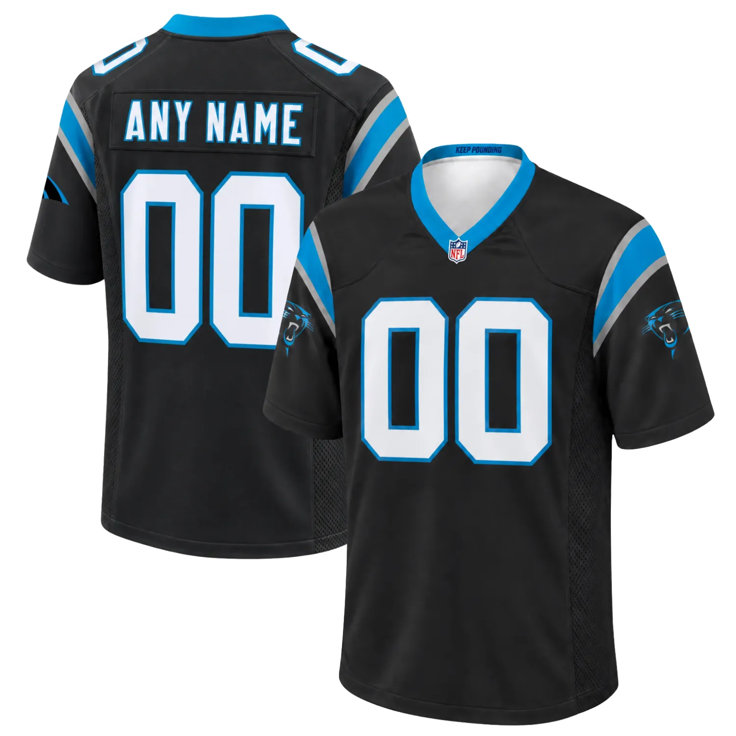 Carolina Panthers Black Jersey - Powerful Gameday Pride