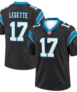 Carolina Panthers Legette Black Jersey - Bold GameDay Look