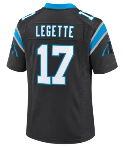 Carolina Panthers Legette Black Jersey - Bold GameDay Look