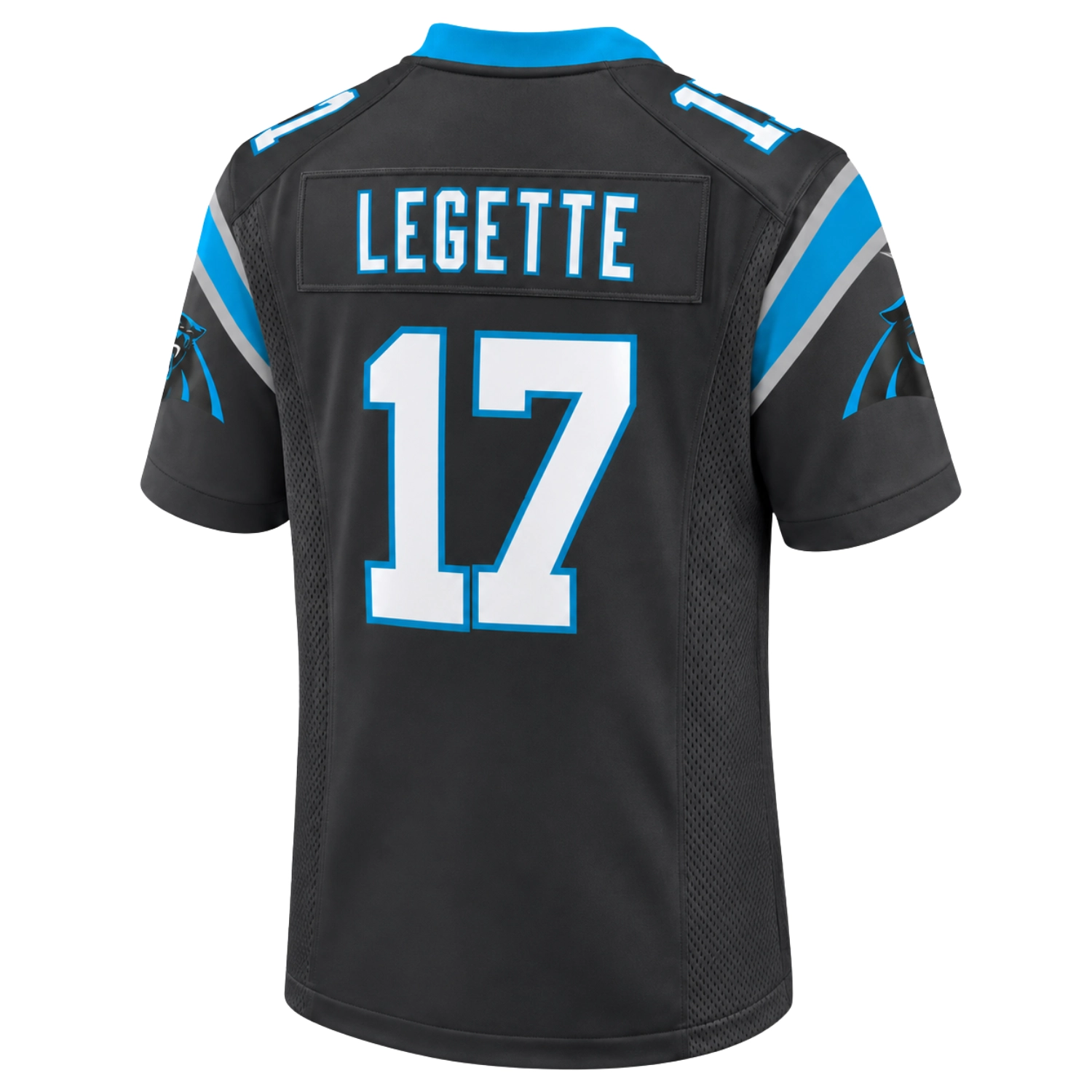Carolina Panthers Legette Black Jersey - Bold GameDay Look