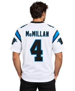 Carolina Panthers McMillan White Jersey - Legendary Look