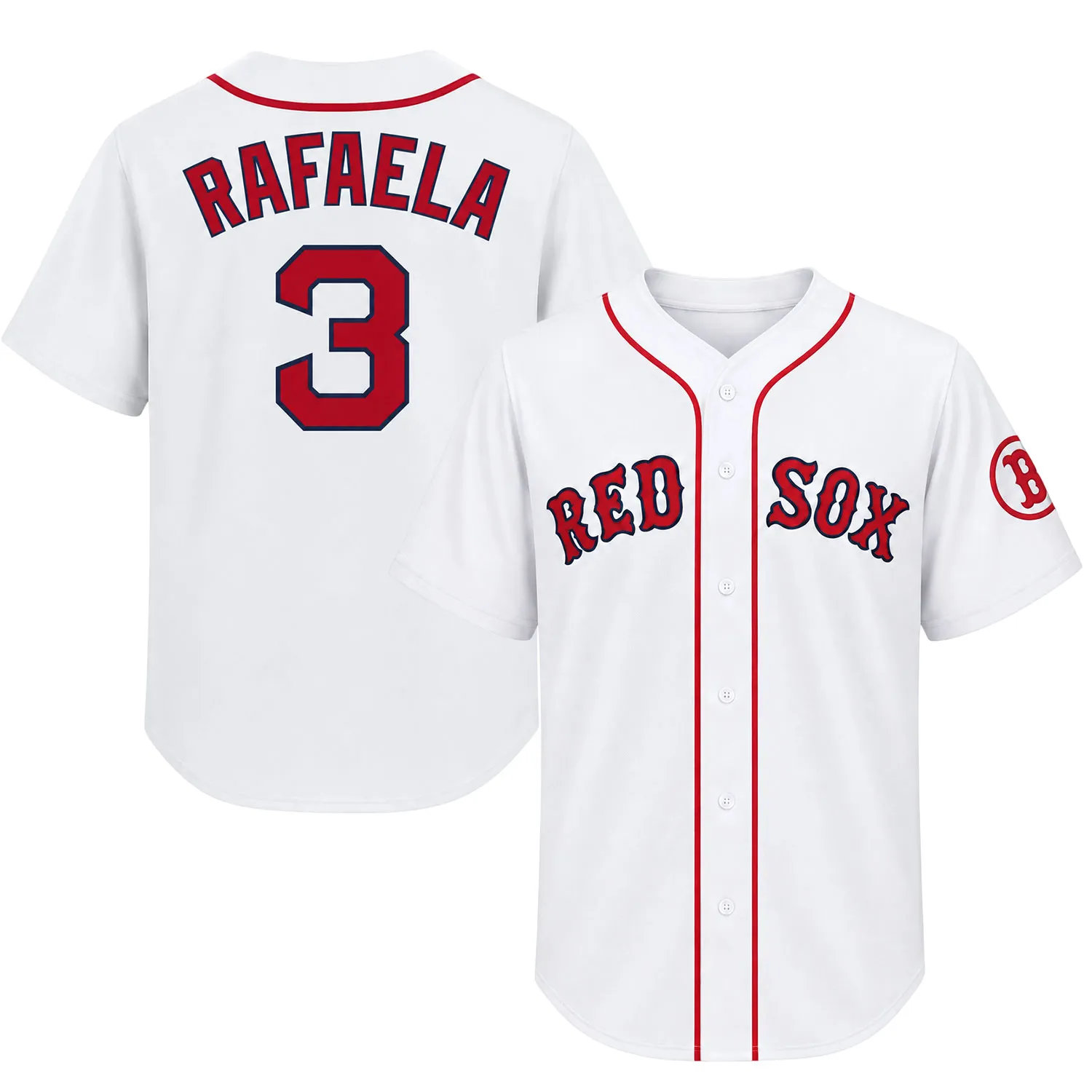Ceddanne Rafaela Boston Red Sox Jersey Bold Name & Number