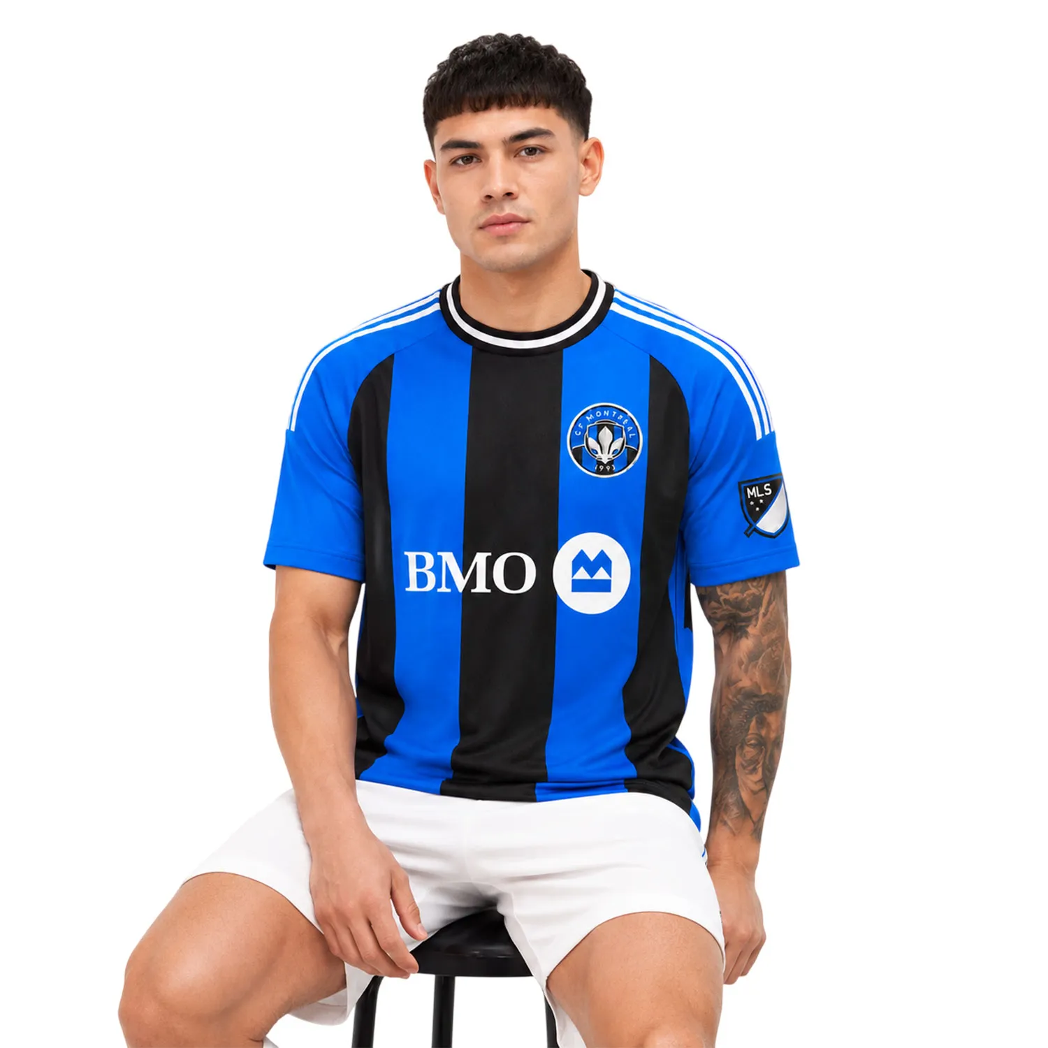 CF Montreal Alexis Sanchez Blue Jersey Bold Name & Number - Image 4