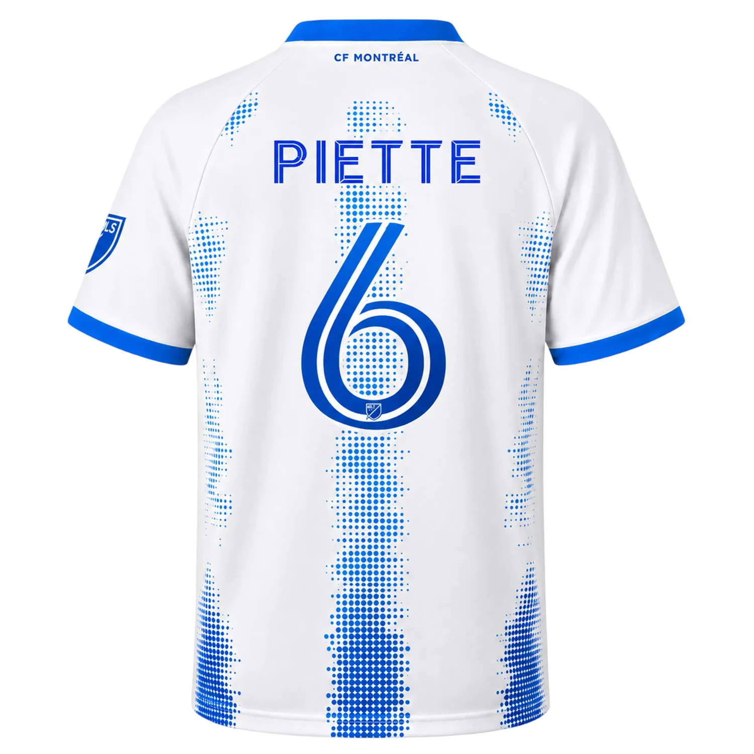 CF Montreal Piette Soccer Jersey Custom – Innovative White Design - Image 3