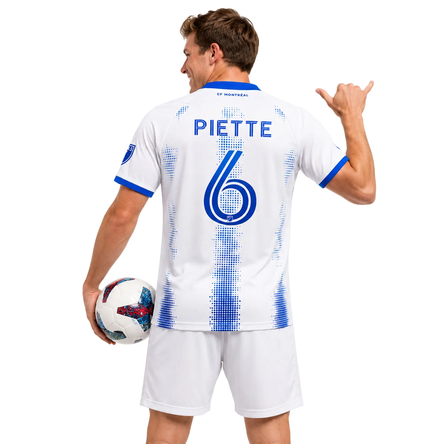 CF Montreal Piette Soccer Jersey Custom – Innovative White Design - Image 4