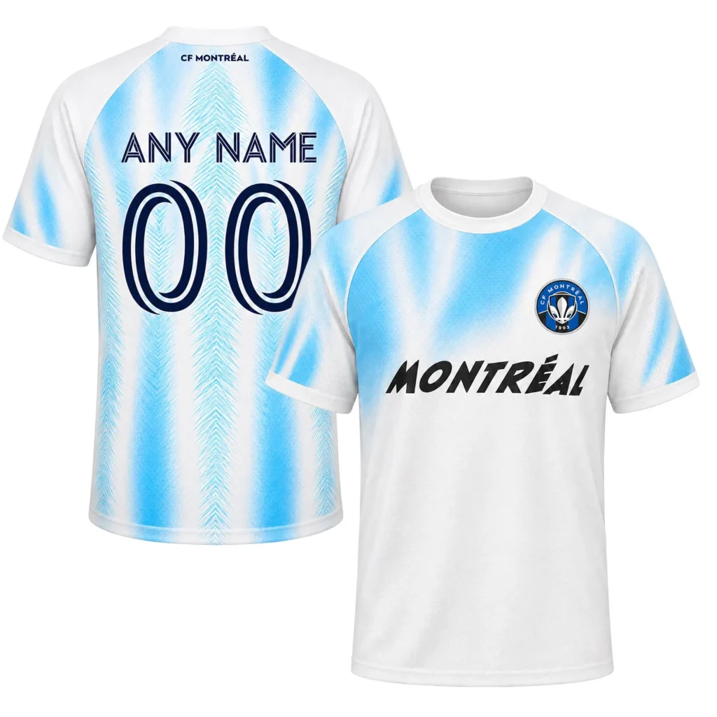 CF Montreal White Jersey Custom – Remarkable Merch Sport