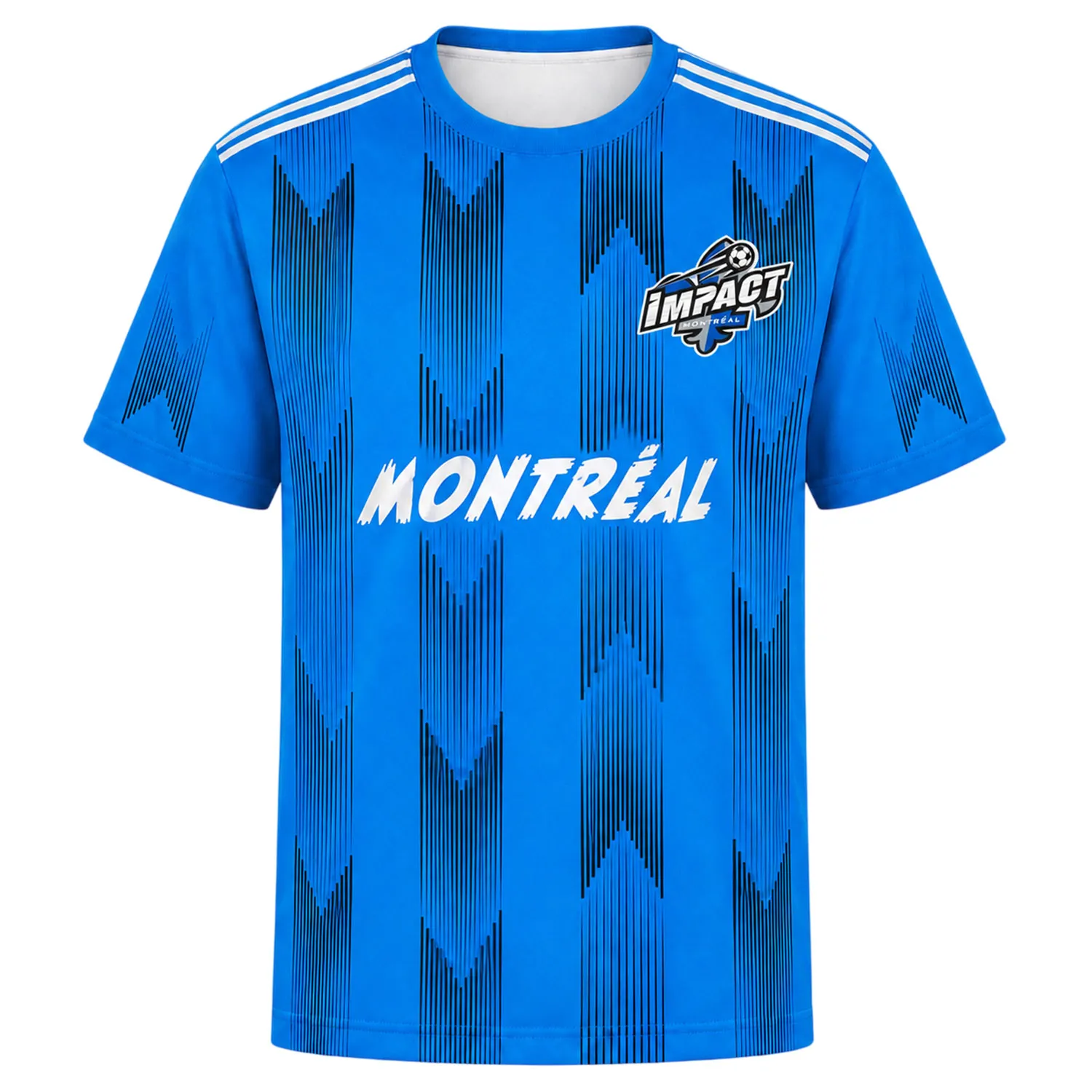 CFM Montreal Soccer Jersey Custom – Blue Ultimate Fan Edition - Image 2