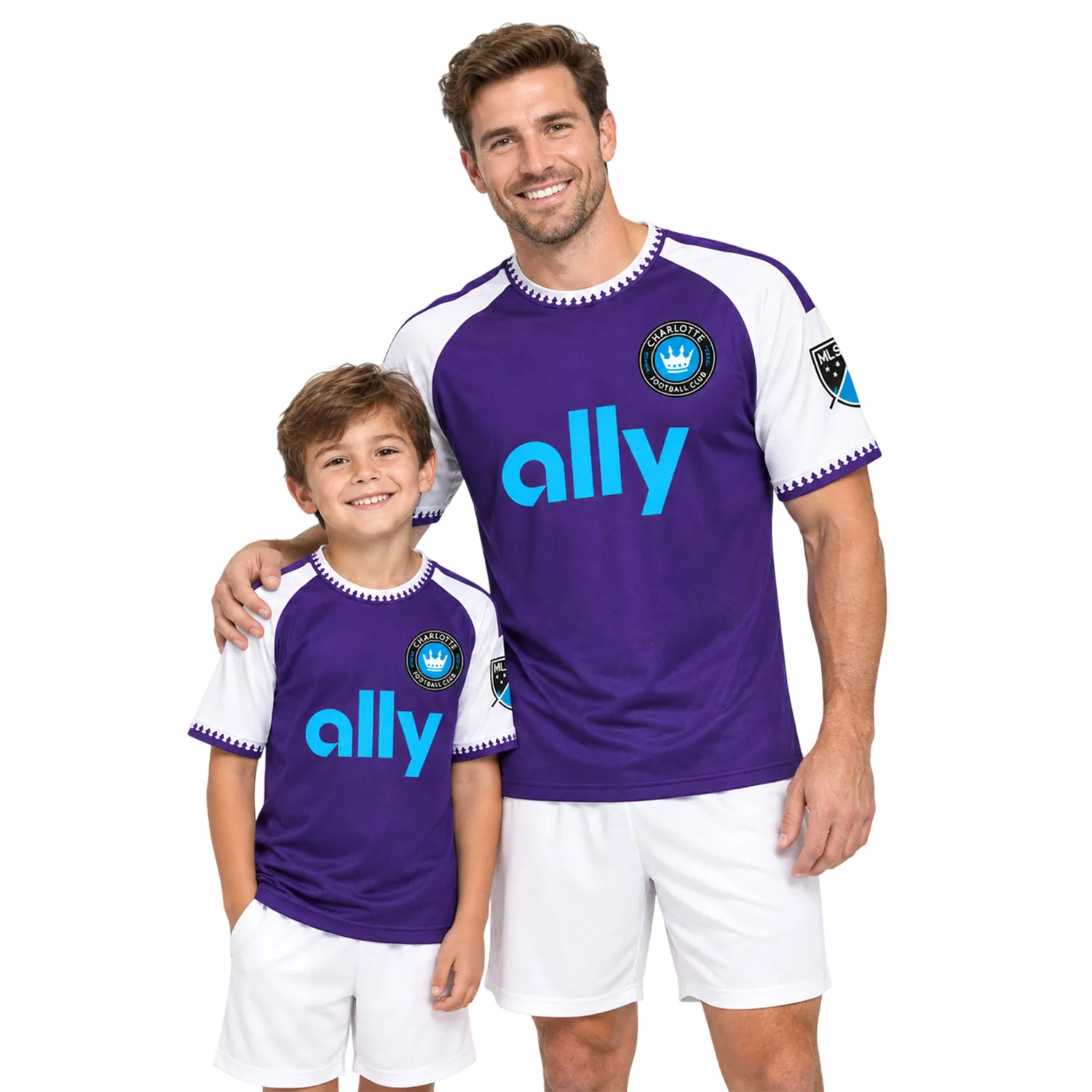 Charlotte FC Purple Jersey Custom Player Bold Style - Image 5