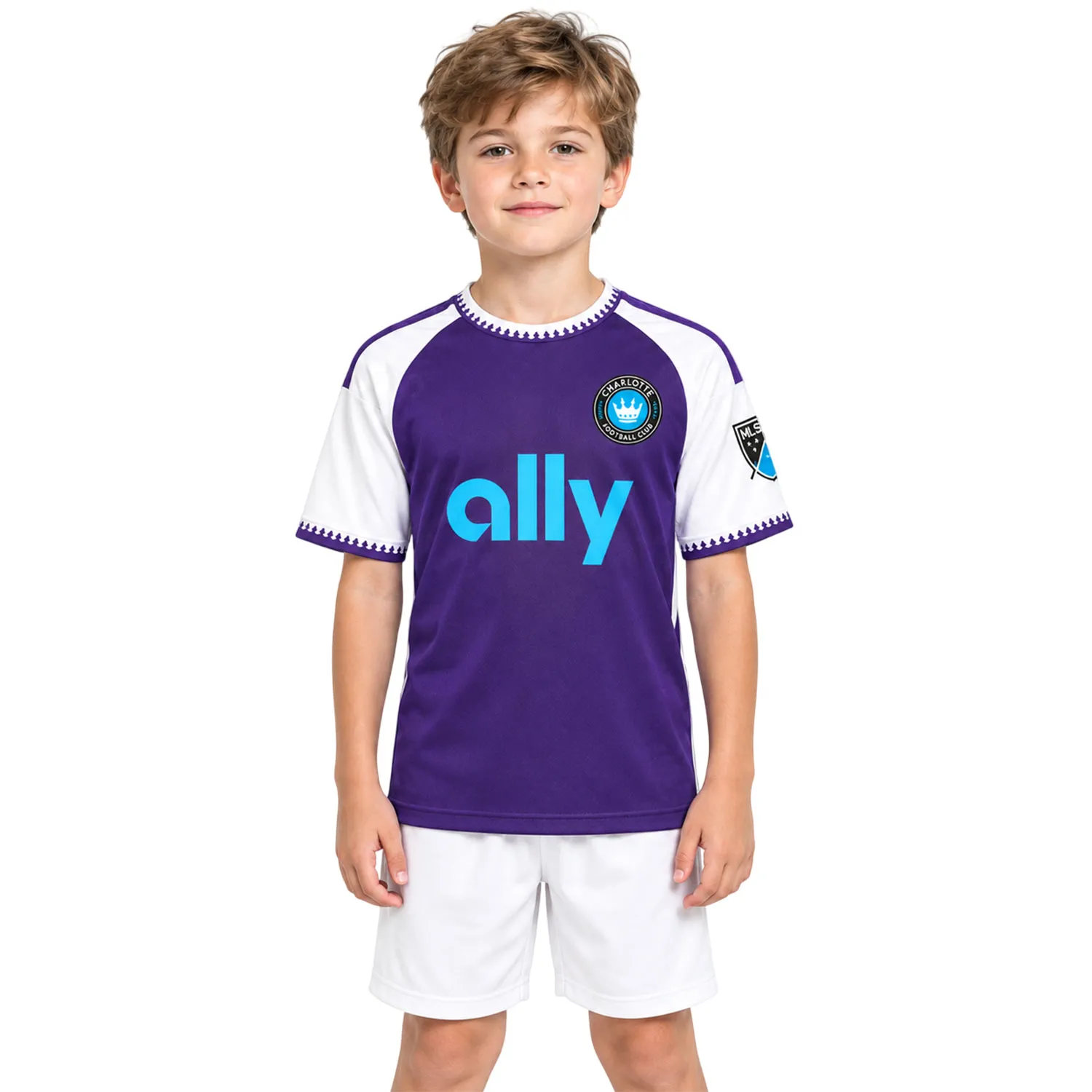 Charlotte FC Purple Jersey Custom Player Bold Style - Image 4