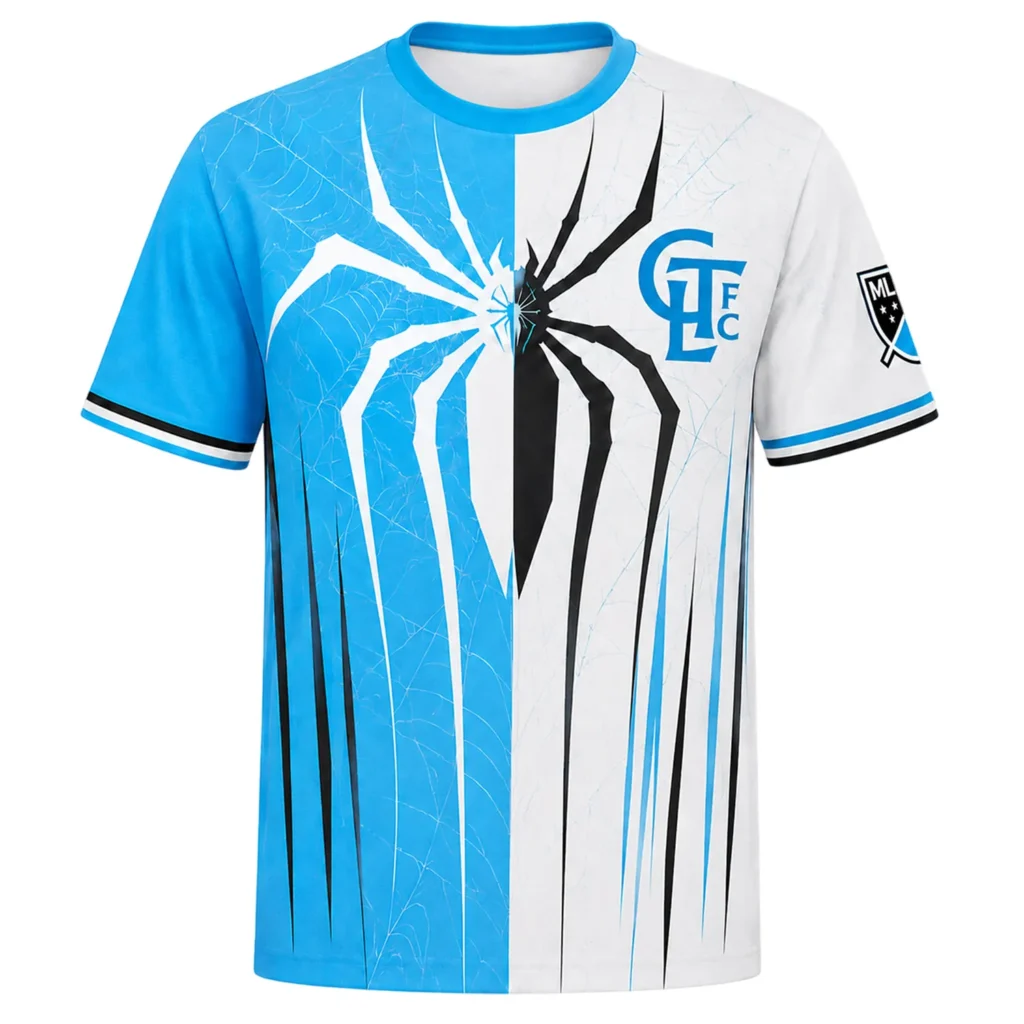 Charlotte FC Spider Jersey Custom – Best Fan Fit