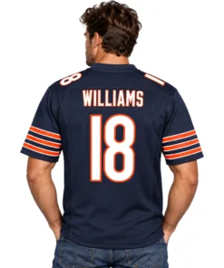Chicago Bears Caleb Williams Navy Jersey - Stunning Style