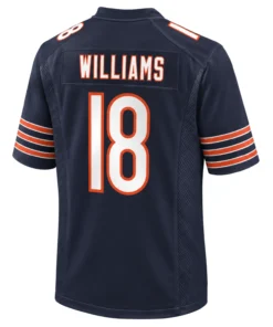 Chicago Bears Caleb Williams Navy Jersey - Stunning Style