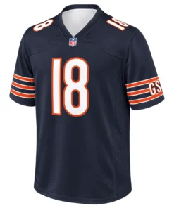 Chicago Bears Caleb Williams Navy Jersey - Stunning Style