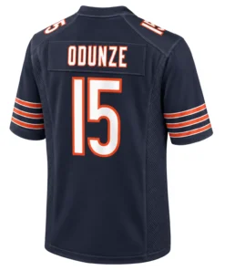Chicago Bears Odunze Navy Jersey - Bold Fan Style