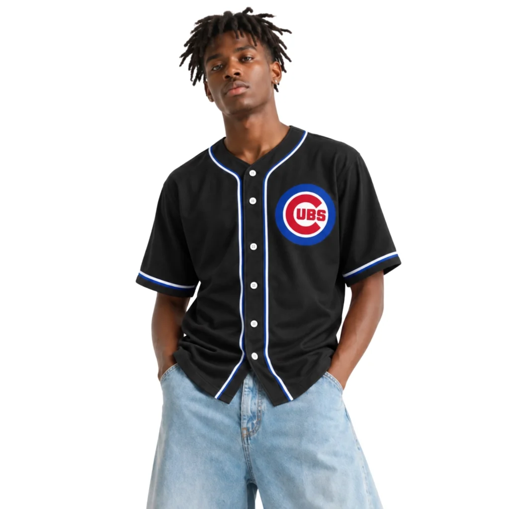 Chicago Cubs Black Personalized Jersey – Pride Baseball Wear