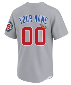 Chicago Cubs Halloween Gray Custom Jersey – Creative Fan Design