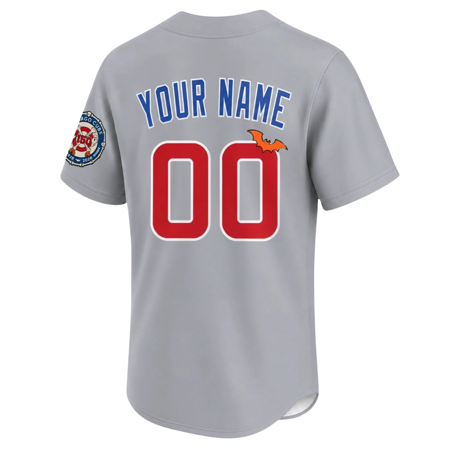 Chicago Cubs Halloween Gray Custom Jersey – Creative Fan Design