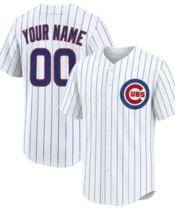 Chicago Cubs Personalized Home Jersey – Bold Game Day Look