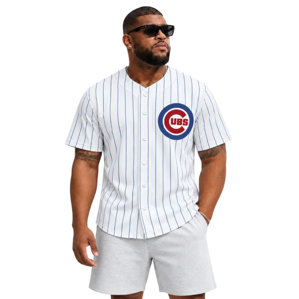 Chicago Cubs Personalized Home Jersey – Bold Game Day Look