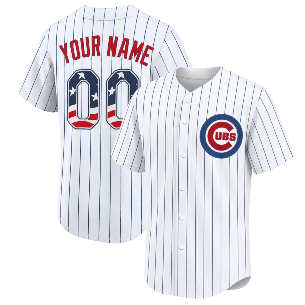 Chicago Cubs USA 250 Personalized Jersey – Bold Fan Wear