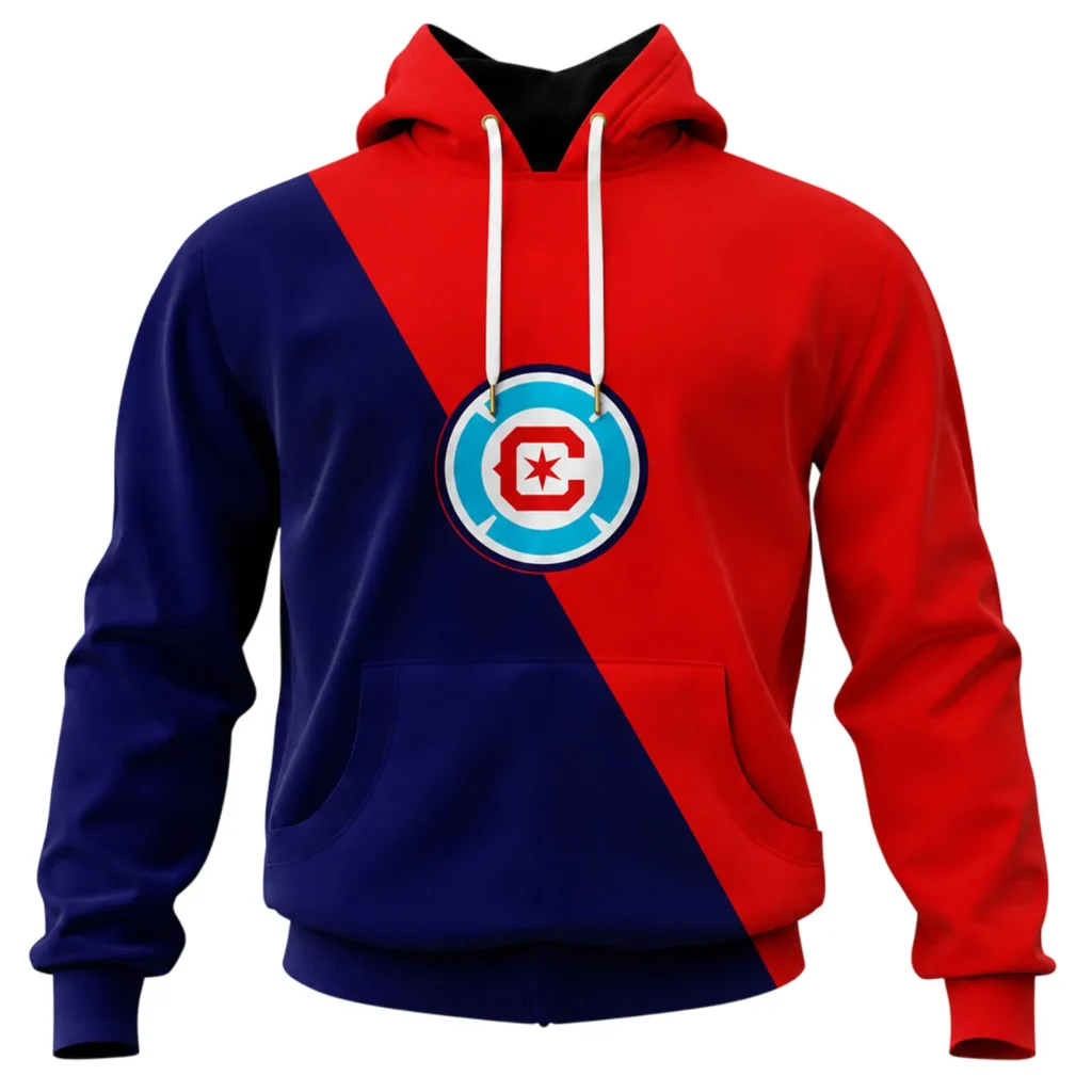 Chicago Fire FC Hoodie Custom Name & Number Epic Merch Sport