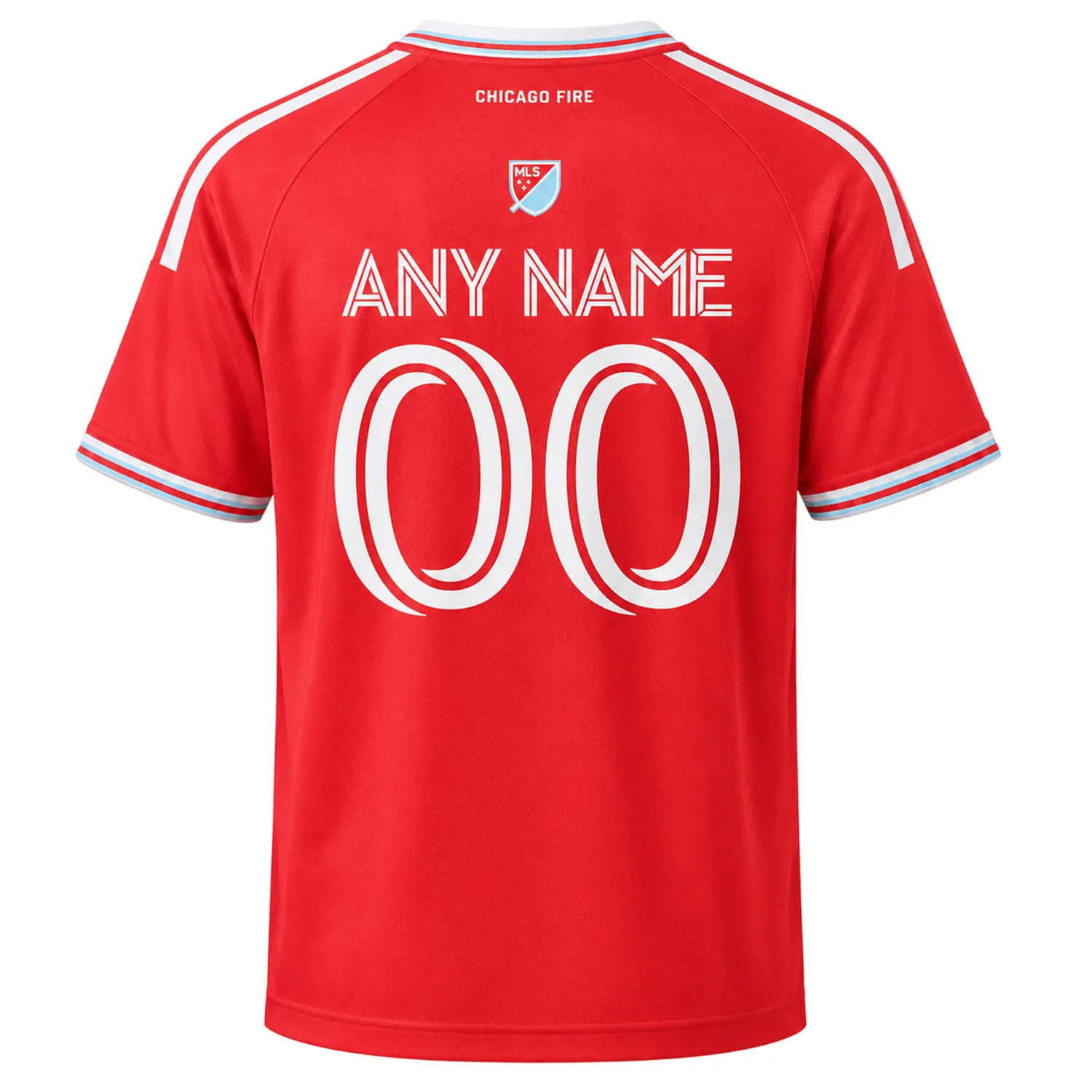 Chicago Fire FC Red 2026 Jersey – Vibrant Custom Name & Number Kit - Image 3