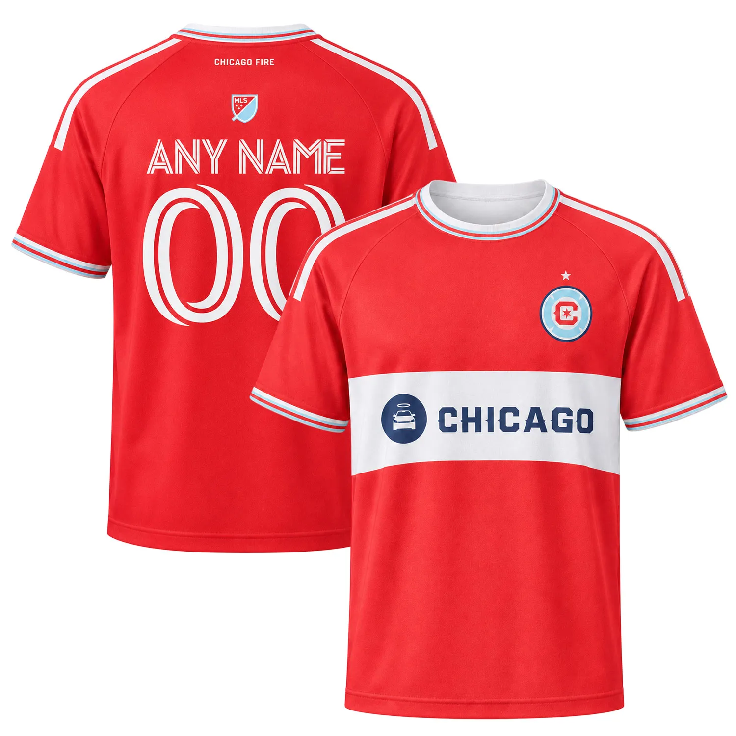 Chicago Fire FC Red 2026 Jersey – Vibrant Custom Name & Number Kit