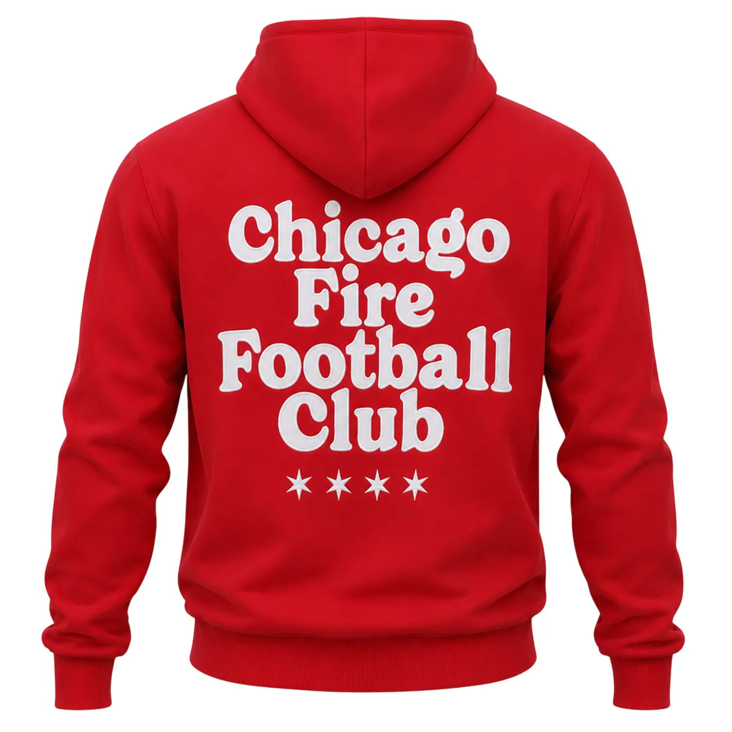 Chicago Fire FC Red Hoodie – Vibrant Team Sweatshirt - Image 3