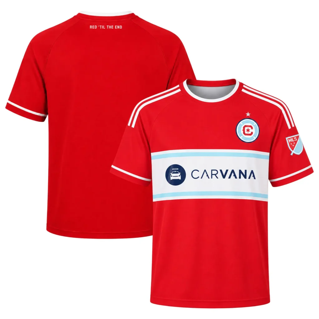Chicago Fire Home Jersey 2026 Epic Fan Apparel