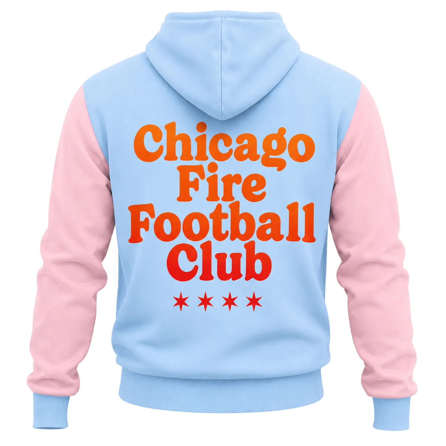 Chicago Fire Light Blue Hoodie Trendy Style Merch Sport - Image 3