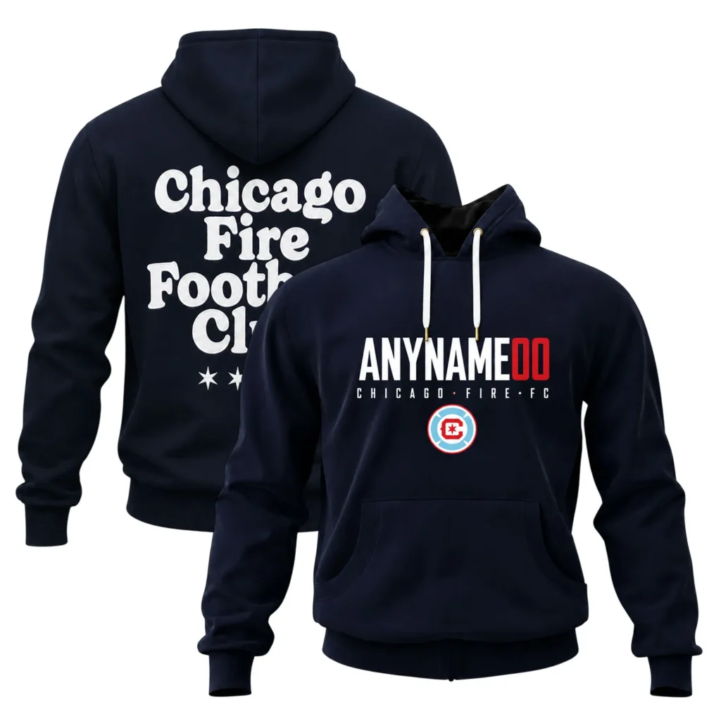 Chicago Fire Personalized Hoodie Premium Fanwear