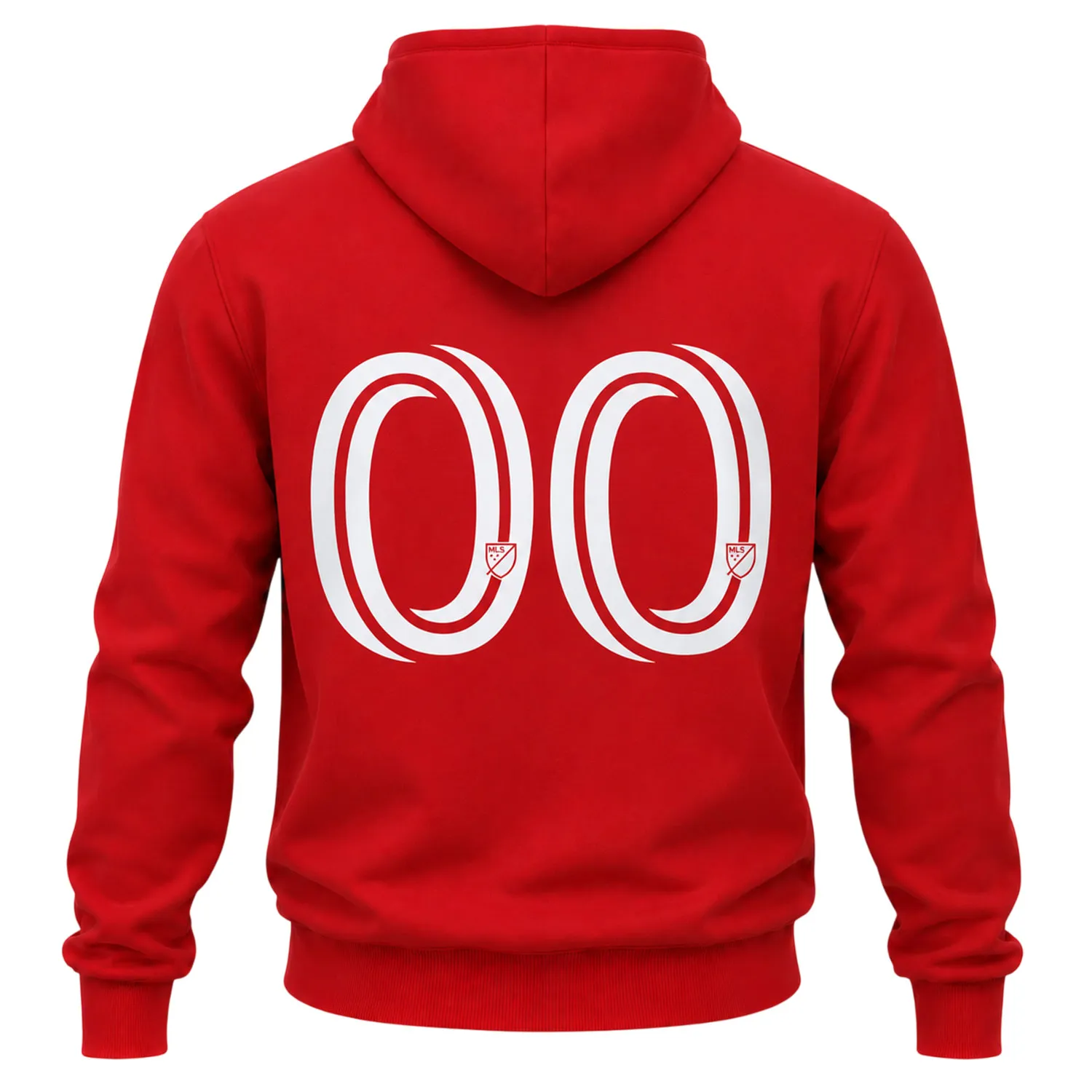 Chicago Fire Red Pullover Hoodie Custom Name and Number Bold Team Apparel - Image 3