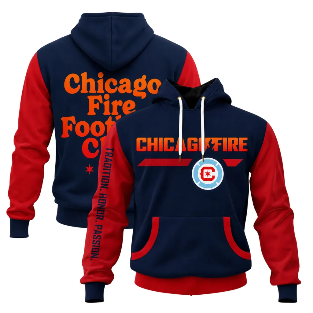 Chicago Fire Retro Hoodie Memorable Style Merch Sport