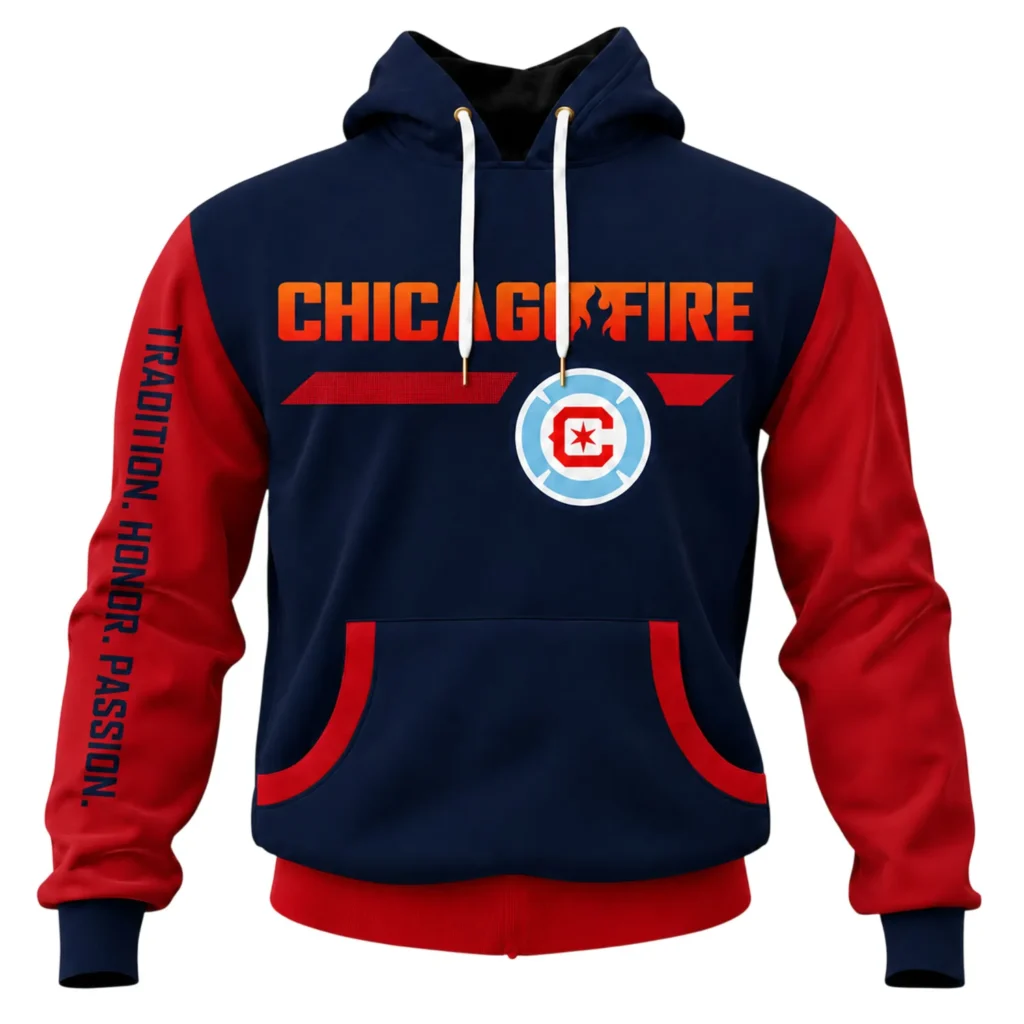 Chicago Fire Retro Hoodie Memorable Style Merch Sport