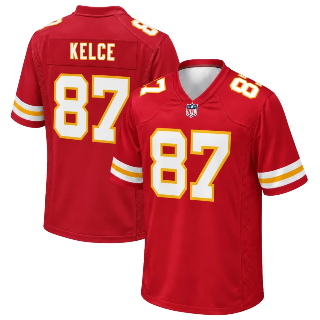 Chiefs Travis Kelce Red Jersey - Victory Legend
