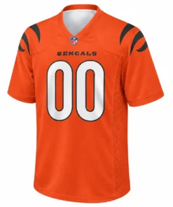 Cincinnati Bengals Orange Alternate Jersey - Personalized Game Day Energy