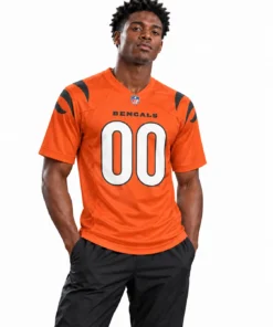 Cincinnati Bengals Orange Alternate Jersey - Personalized Game Day Energy