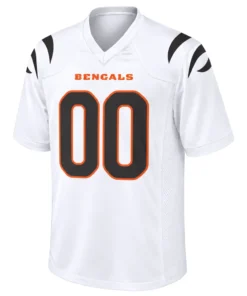 Cincinnati Bengals White Custom Jersey - Custom Bold Fan Style