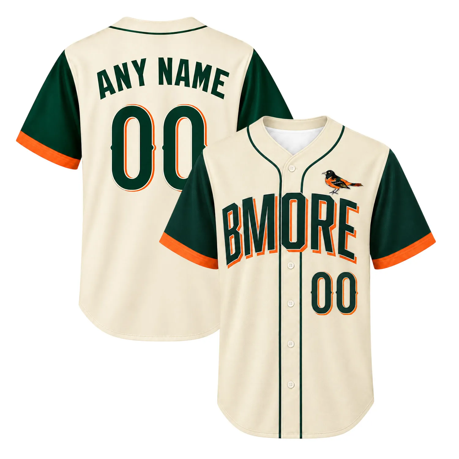 City Connect Baltimore Orioles Jersey Custom Dazzling Merch Sport