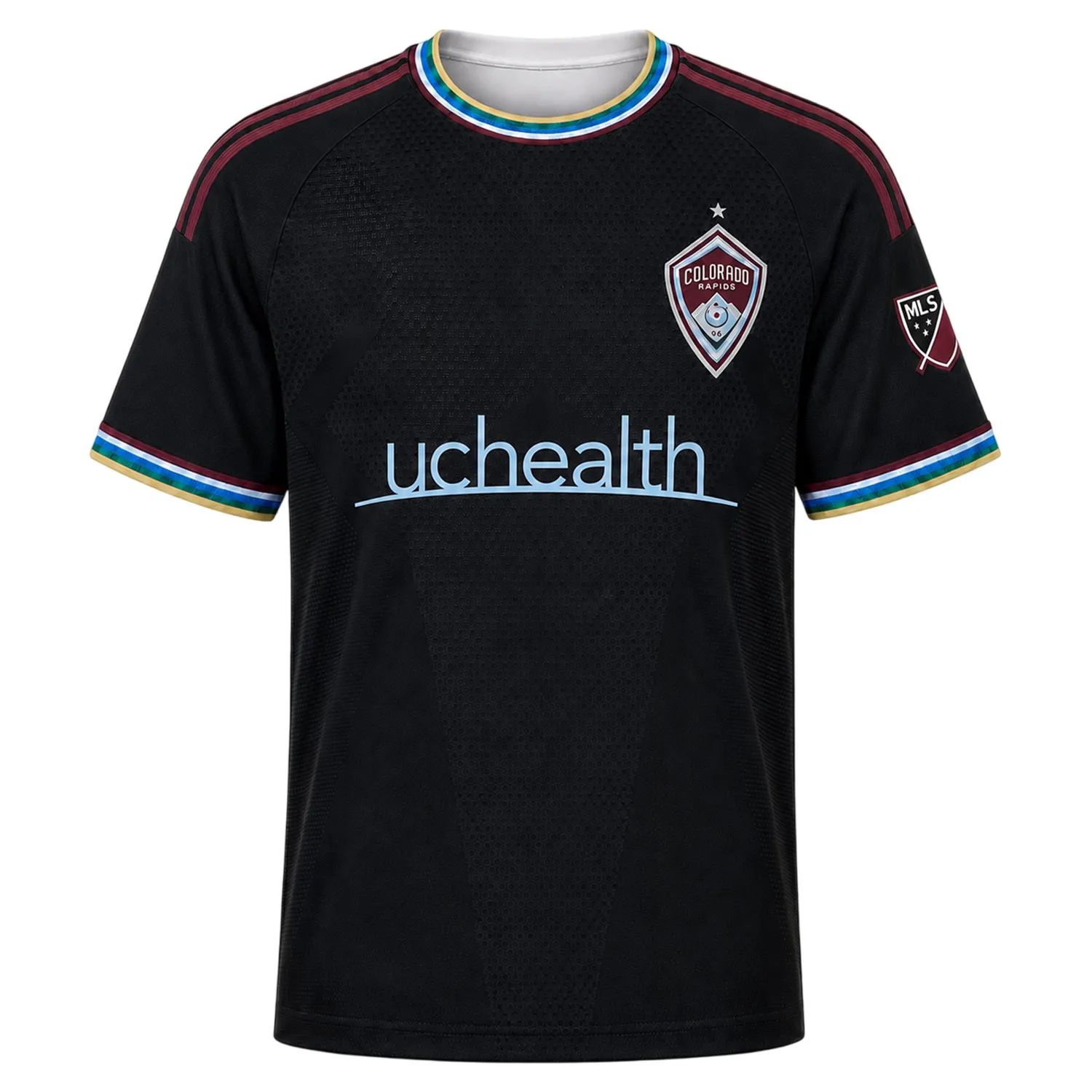 Colorado Rapids MLS Jersey Custom – Elite Black - Image 2